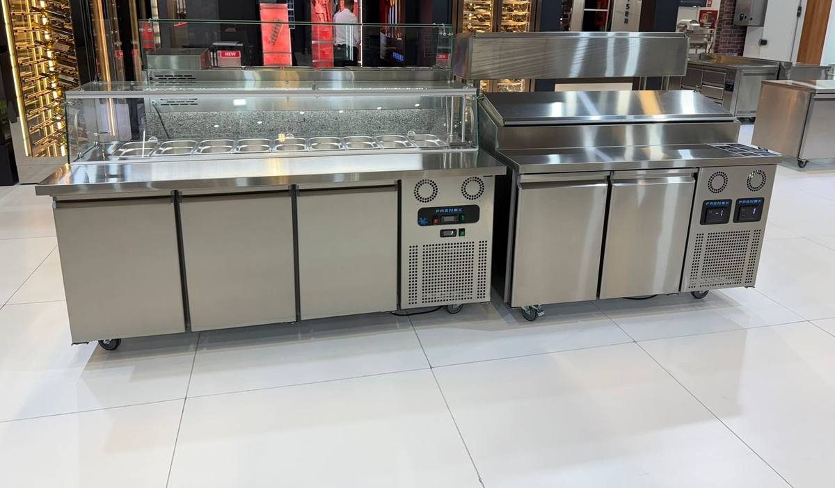 Frenox salata ve pizza hazırlık tezgâhları, HOSTECH 2025
